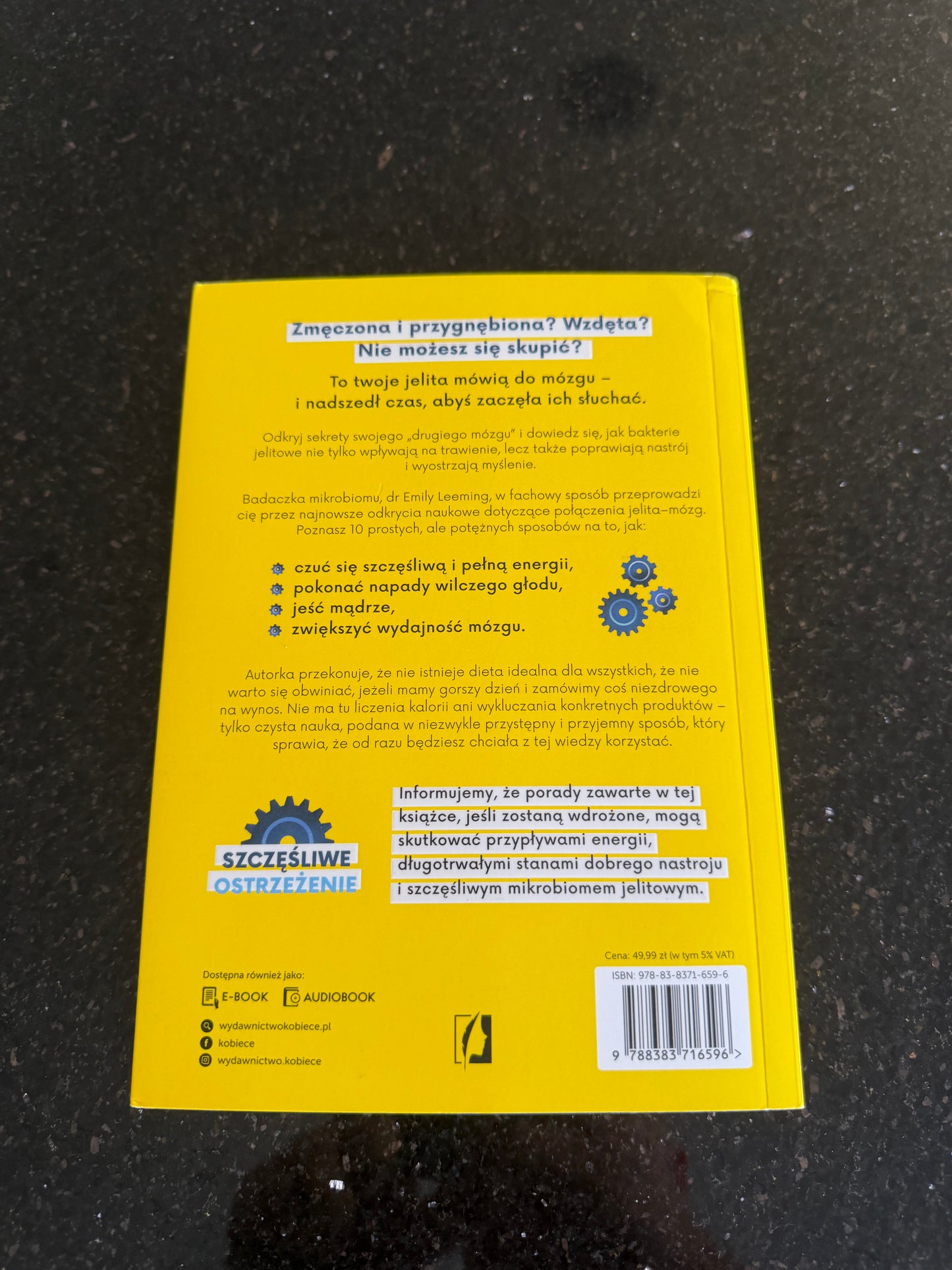 Dr. Emily Leeming - Genialne Jelita  - 🇵🇱 Polish Book - Next Day Delivery