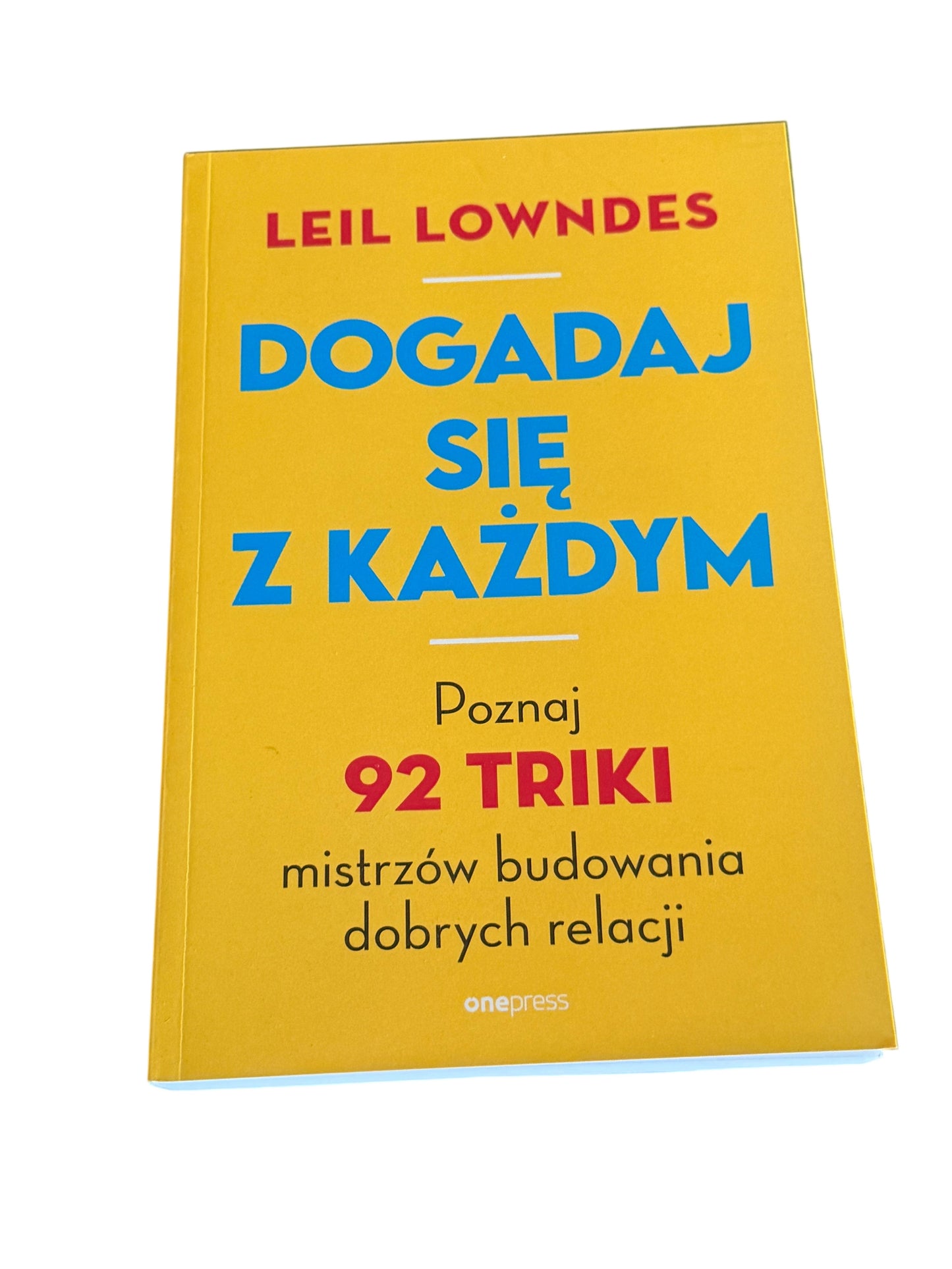 Polish 🇵🇱 Book - Leil Lowndes - Dogadaj sie z kazdym - Next Day Delivery
