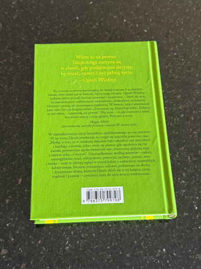 Polish 🇵🇱 Book - Oprah Winfrey - To, co wiem na pewno - Next Day Delivery