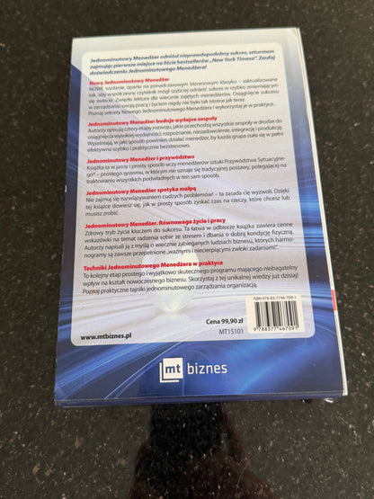 🇵🇱Polish Book - Ken Blanchard - Jednominutowy Manager Motywuje 6 Books Series Pack