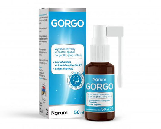 Narum Gorgo Spray na Gardło 50ml