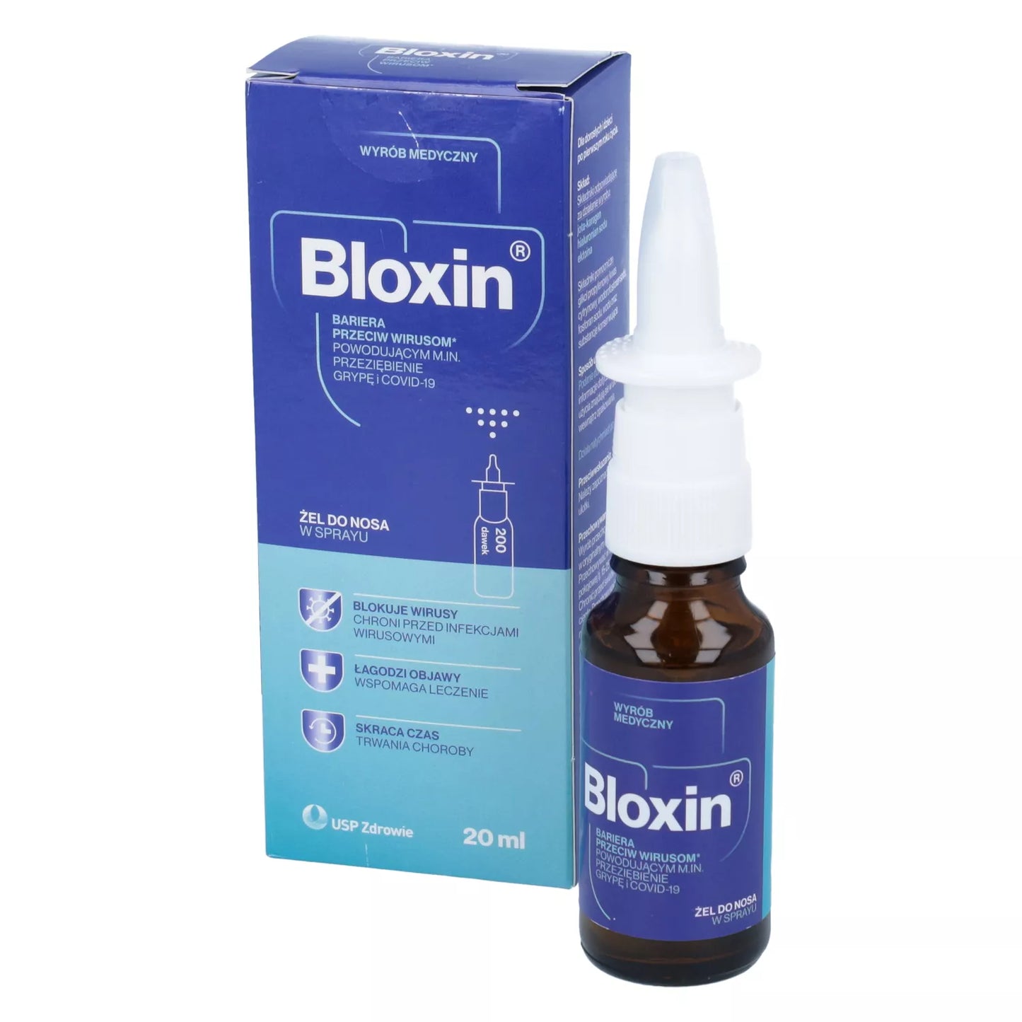 Bloxin Żel do Nosa - nosies užgulimą mažinantis vaistas 20ml