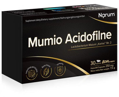 Narum Mumio Acidofilne 30 kapsulių