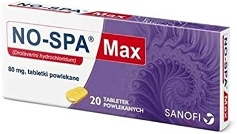 NO-SPA MAX - 20 Tablets