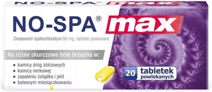 NO-SPA MAX - 20 Tablets