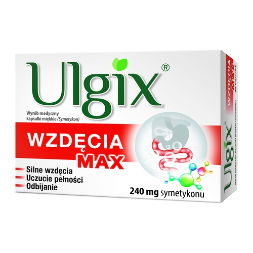 Ulgix Wzdęcia MAX 30 Capsules