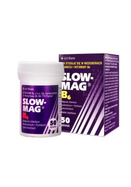 Slow-Mag B6 - 50 Tablets