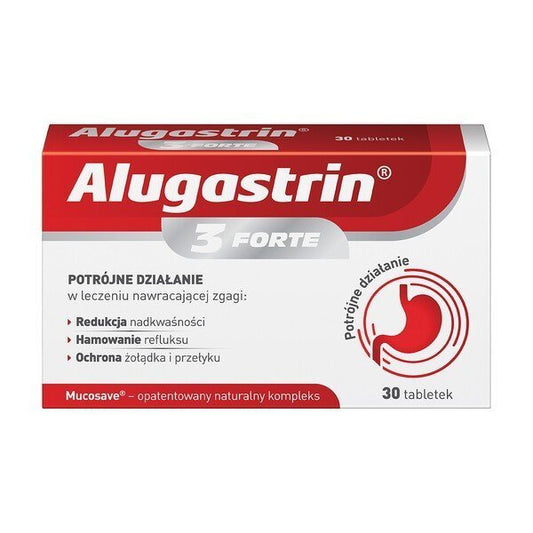 Alugastrin 3 Forte - 30 tablečių