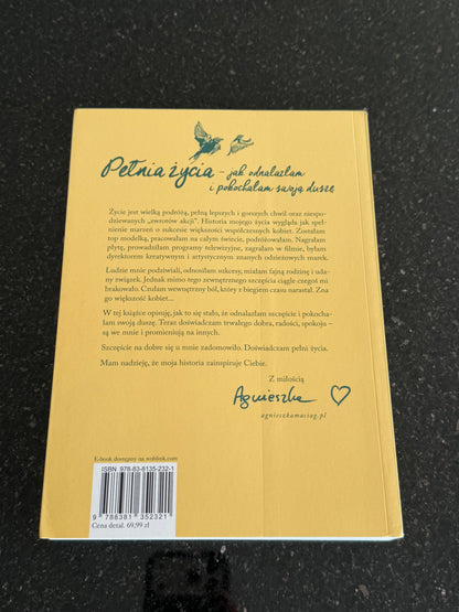 Polish 🇵🇱 Book - Agnieszka Maciag (Maciąg) - Przemiana - Pelnia Zycia (Pełnia Życia)