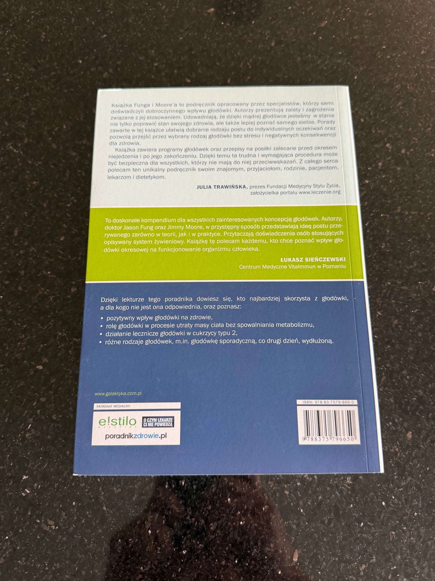 Polish 🇵🇱 Book - Jason Fung & Jimmy Moore - Glodowka (Głodówka) - Krok po kroku