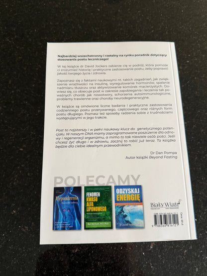 Polish 🇵🇱 Book - David Jockers & Michael Dugan - Lecznicza Moc Postu