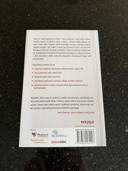 Polish 🇵🇱 Book - Wendy T. Behary - Rozbroic Narcyza (Rozbroić Narcyza)