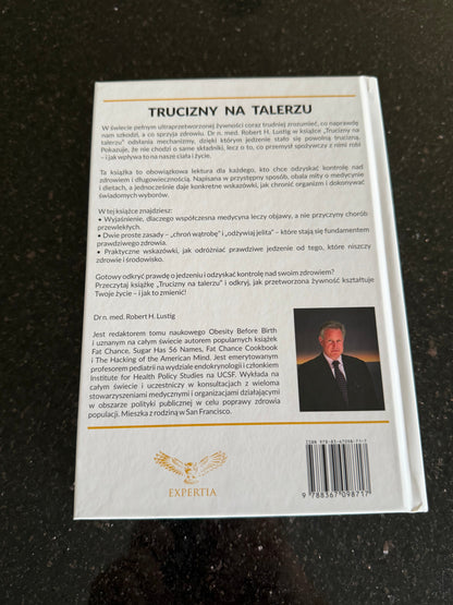 Polish 🇵🇱 Book - Dr. Robert H. Lusting - Trucizny na talerzu