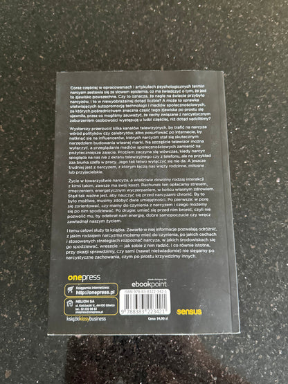 Polish 🇵🇱 Book - Jaroslaw Gibas - Narcyz (Jak Sie Nie Dac Skrzywdzic I Jak Nie Krzywdzic Innych)