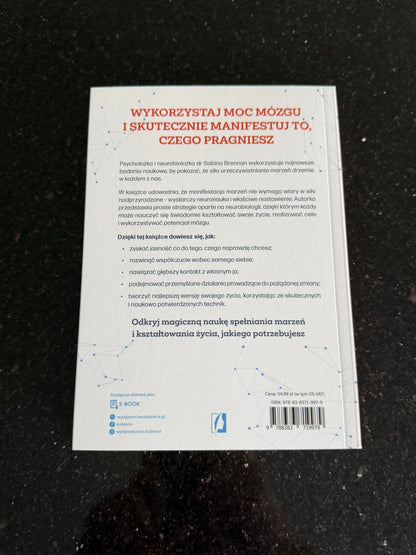 Polish 🇵🇱 Book - Dr. Sabrina Brennan - Neuro Manifestacja