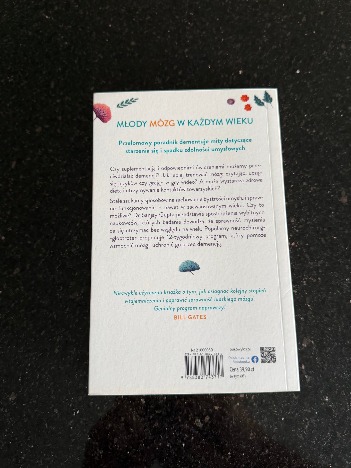 Polish 🇵🇱 Book - Dr. Sanjay Gupta - Zachowaj Mozg w swietnej formie