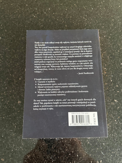 🇵🇱Polish Book - Jacek Ponikiewsk - Manipulacja Neuroperswazyjna