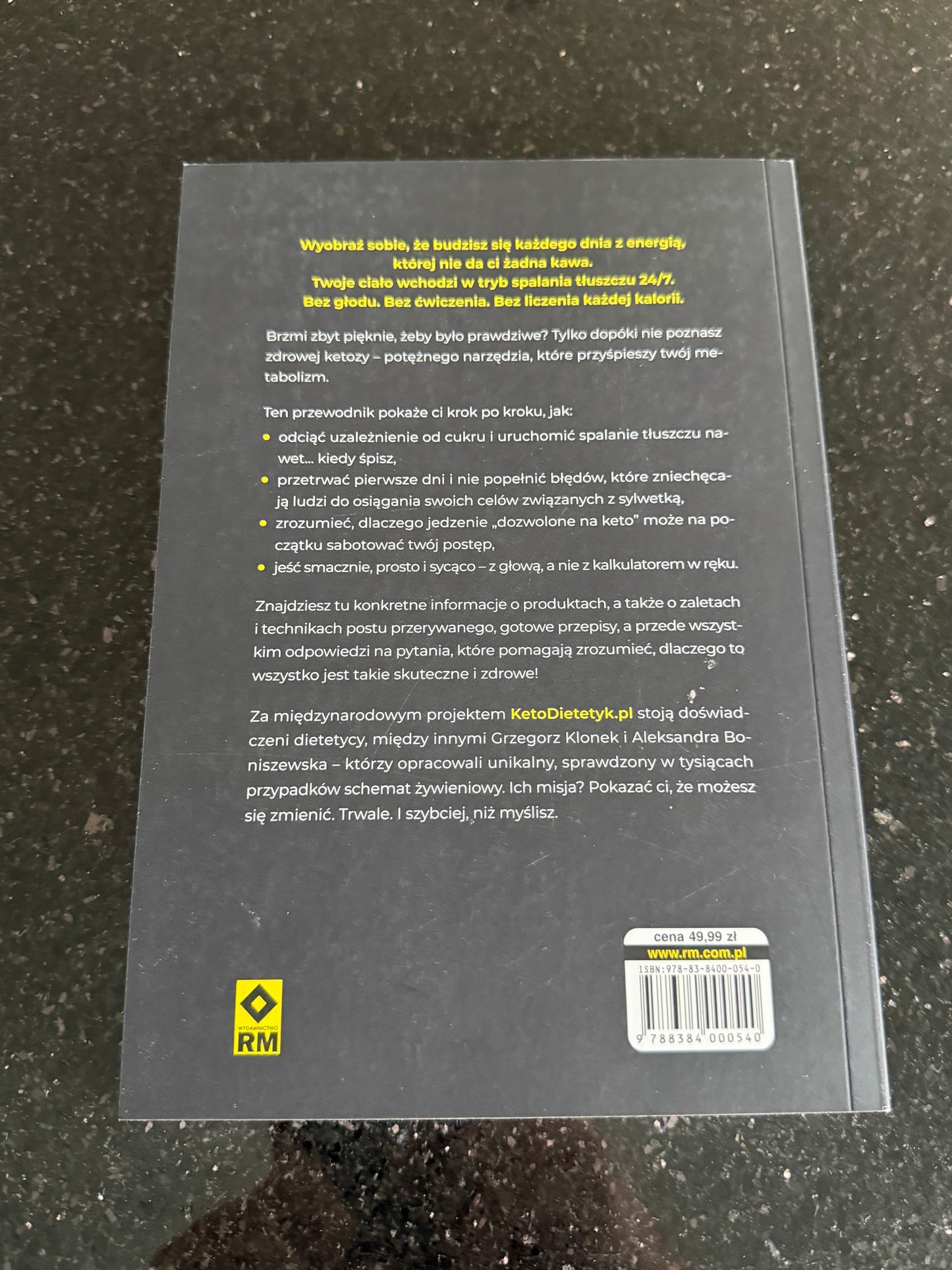 Polish 🇵🇱 Book - Keto Dietetyk PL - Zdrowa Ketoza - Przepisy