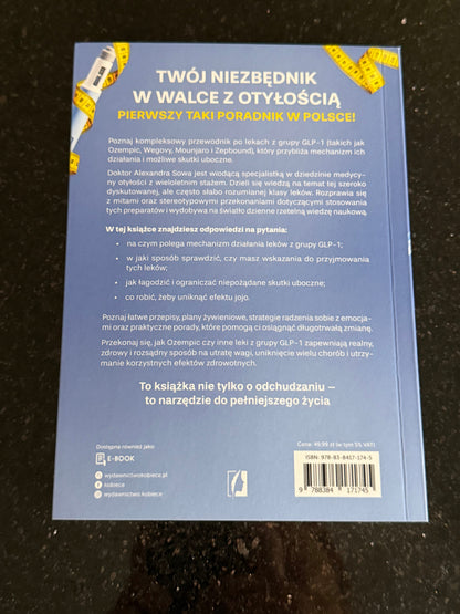 Polish 🇵🇱 Book - Dr. Aleksandra Sowa - Ozempik Rewolucja