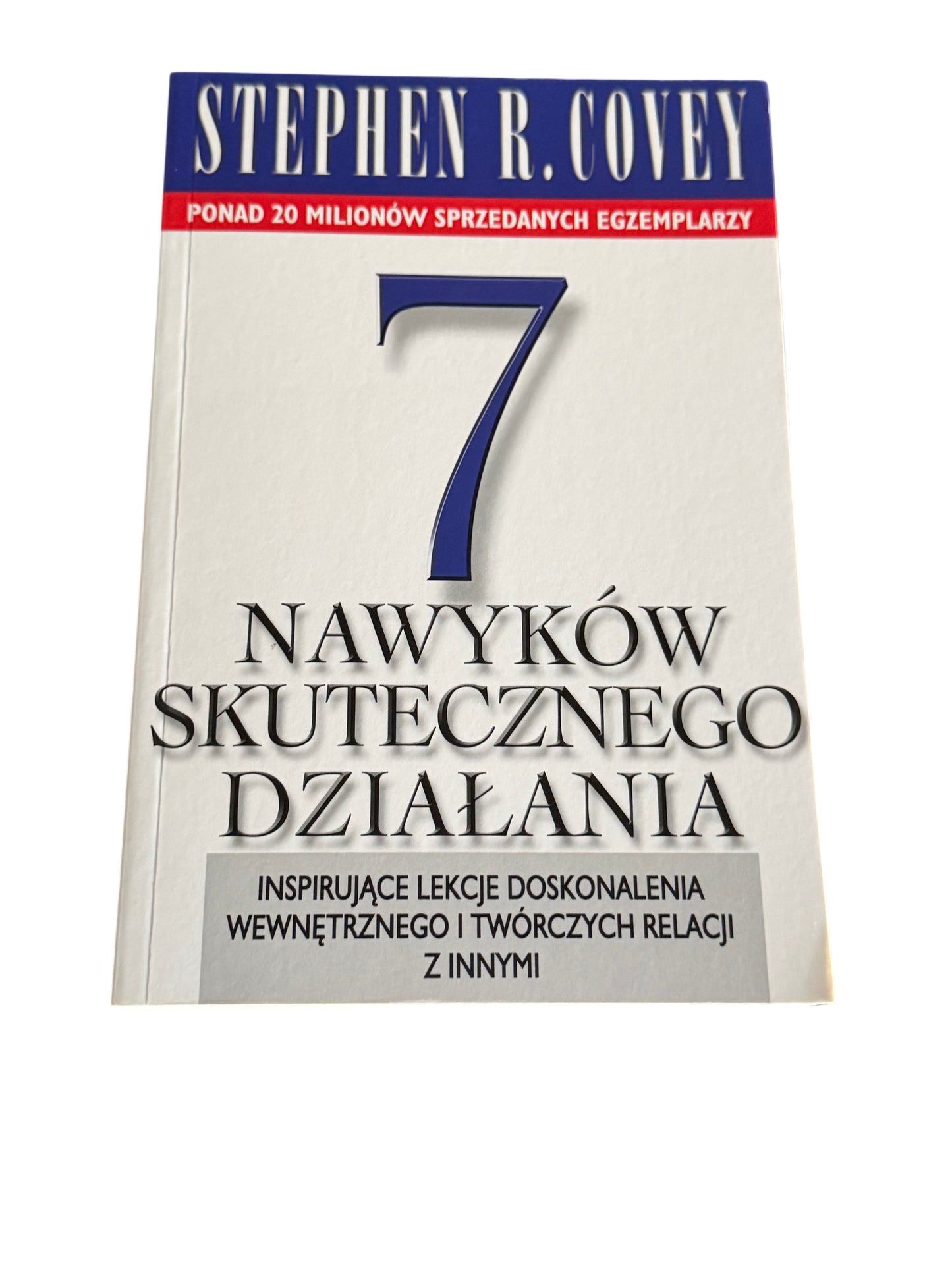 Polish 🇵🇱 Book - Stephen R. Covey - 7 Nawyków Skutecznego Działania (7 nawykow skutecznego dzialania)