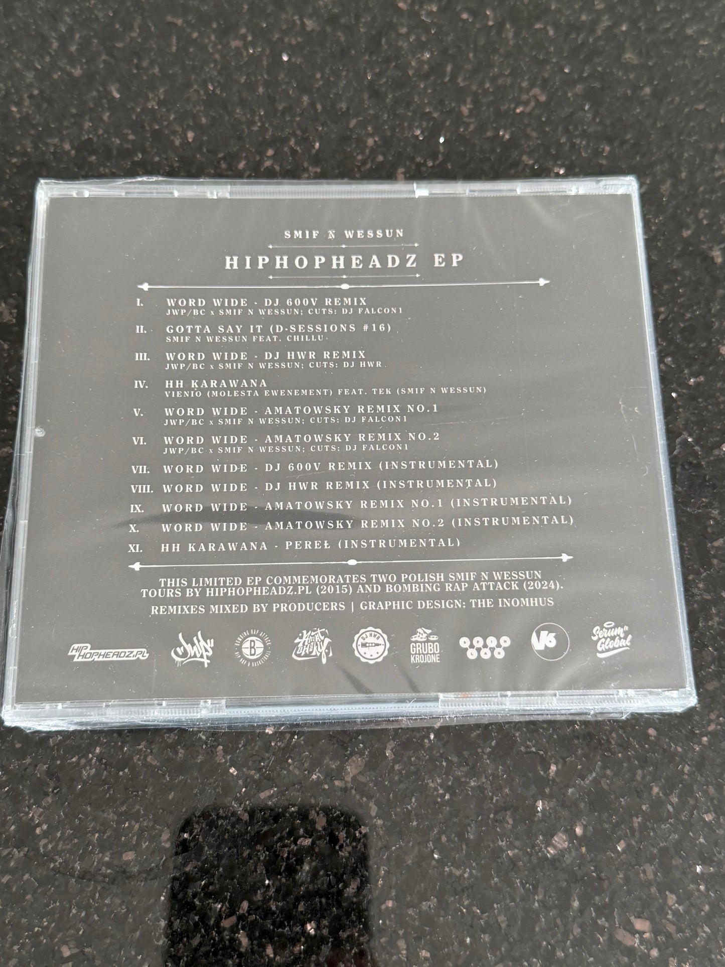 Smif N Wessun - Hip Hop Headz EP Rare Hip Hop Rap CD