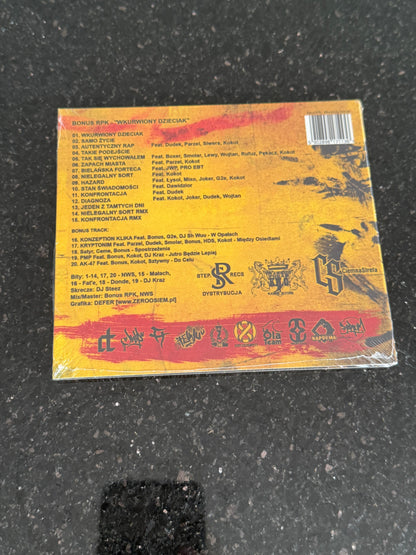 🇵🇱 Polish Hip Hop CD - Bonus RPK - Wkurwiony Dzieciak 🇵🇱 Polski Hip Hop CD