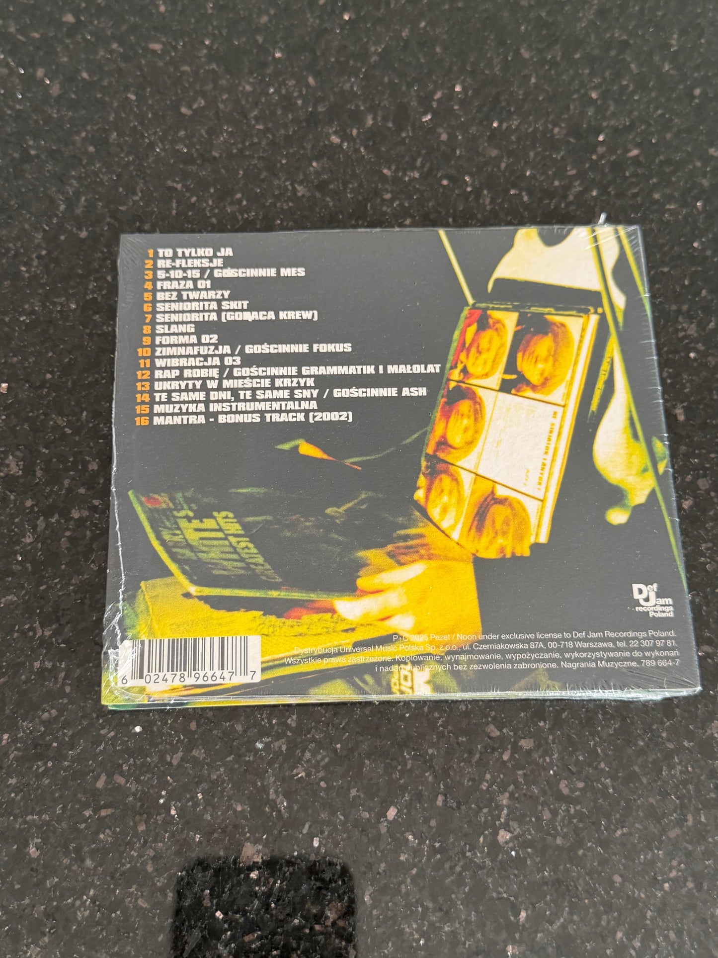 🇵🇱 Polish Hip Hop CD - Pezet - Muzyka Klasyczna Polski Hip Hop
