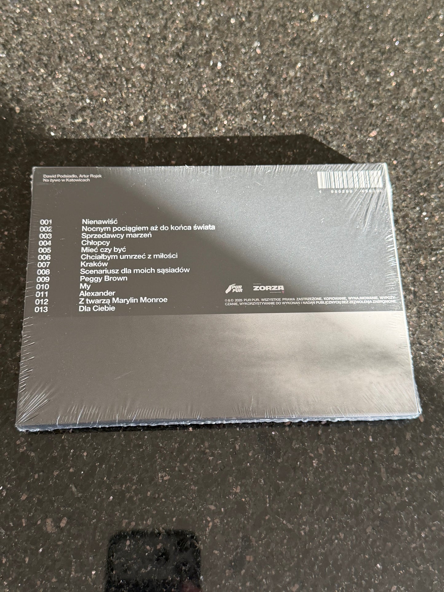 🇵🇱 Polish CD - Dawid Podsiadlo (Podsiadło) & Artur Rojek - Live in Katowice CD 🇵🇱 Polish Music CD