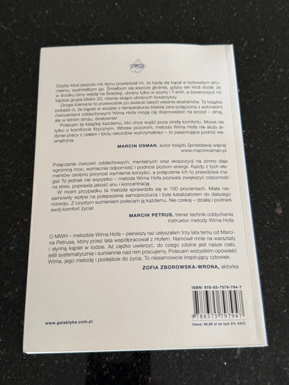 🇵🇱Polish Book - Wim Hof - Droga Icemana - Metoda Wima Hofa