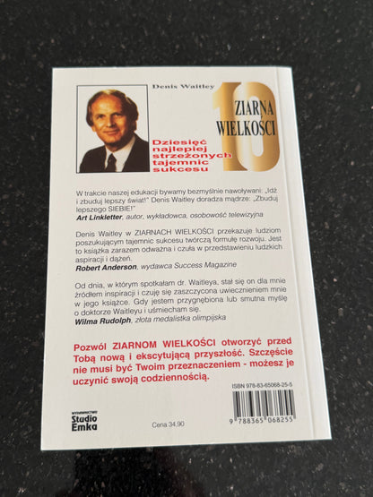 🇵🇱Polish Book - Denis Waitley - Ziarna Wielkości (Wielkosci)