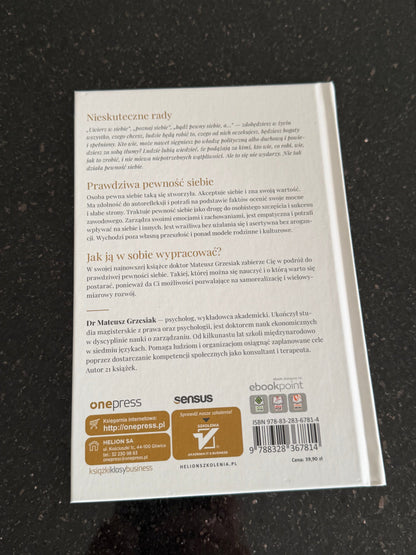🇵🇱Polish Book - Mateusz Grzesiak - Pewnosc (Pewność) Siebie