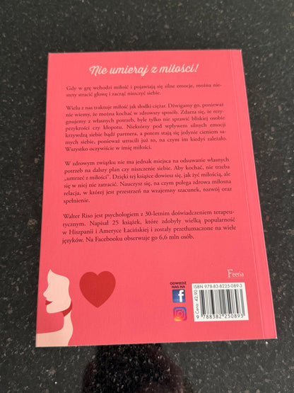 🇵🇱Polish Book - Walter Riso - Jak madrze kochac - Polska Ksiazka