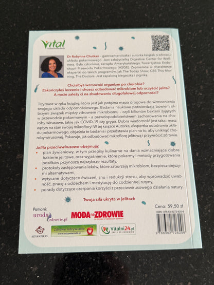 🇵🇱Polish Book - Dr.Robynne Chutkan - Jelita Przeciwwirusowe