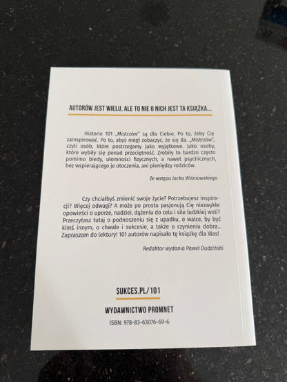 🇵🇱Polish Book - Mistrzowie Czyli 101 Insprujacych Historii Ludzi Sukcesu