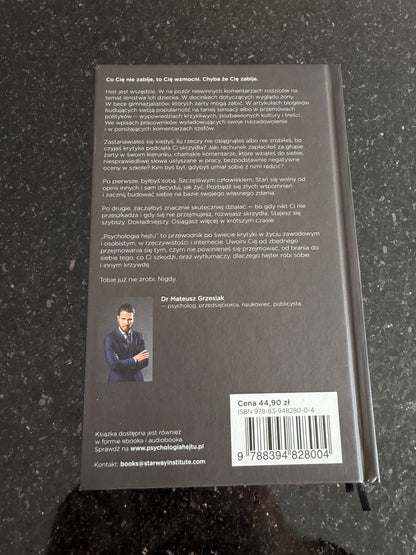🇵🇱Polish Book - Mateusz Grzesiak - Psychologia Hejtu