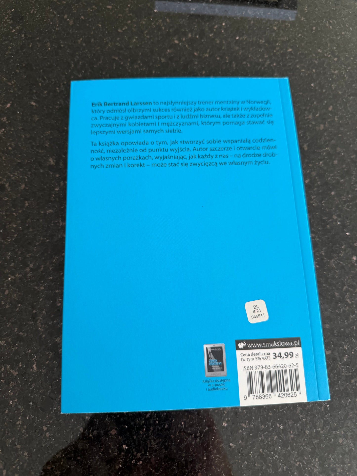 🇵🇱Polish Book - Erik Bertrand Larssen - Odwyk mentalny. 5 kroków do lepszej codziennosci