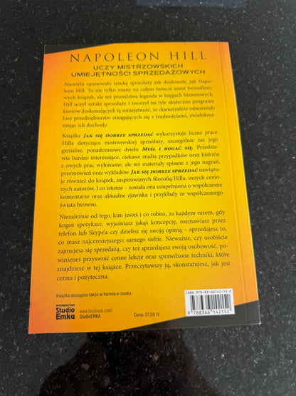 🇵🇱Polish Book - Napoleon Hill - Jak sie dobrze sprzedac