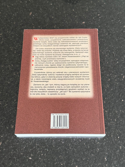🇵🇱Polish Book - Jan Kwasniewski - Dieta Optymalna