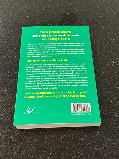 MEL ROBBINS - Teoria pozwól im (pozwol) - Polish Book