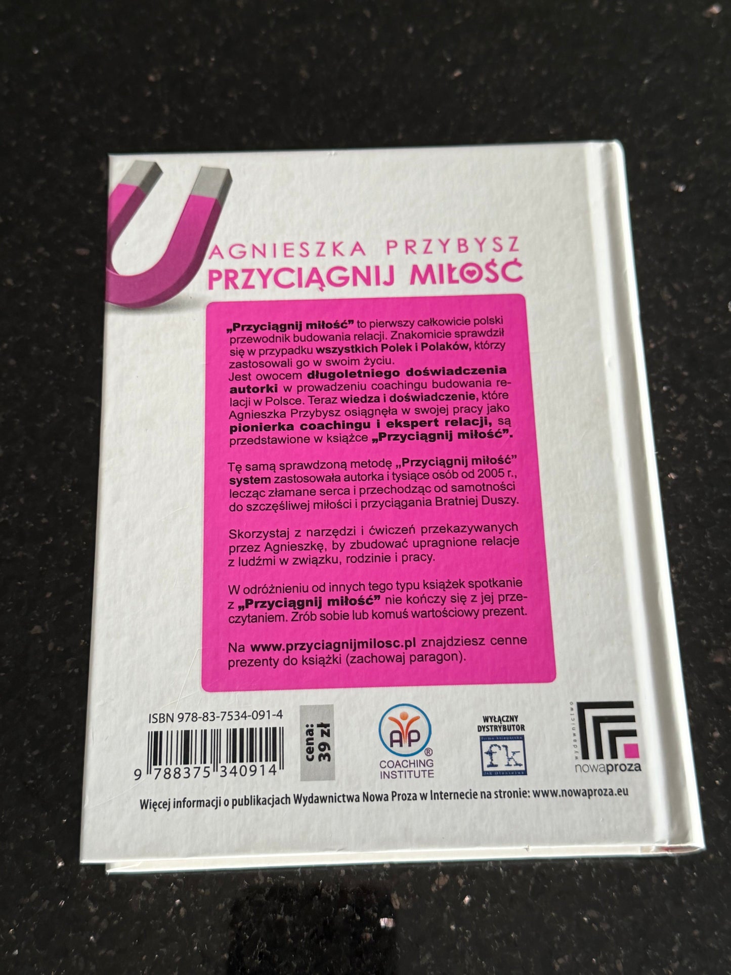 🇵🇱Polish Book - Agnieszka Przybysz - Przyciągnij Miłość (Przyciagnij Milosc)