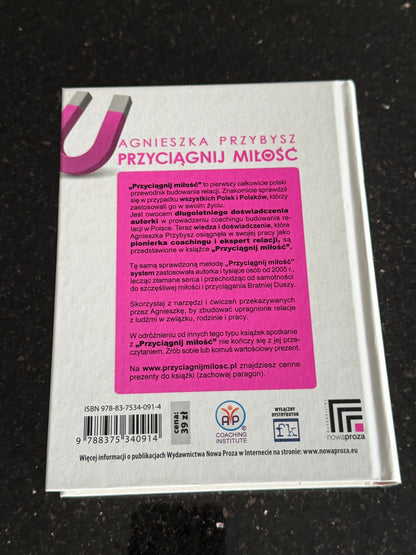 🇵🇱Polish Book - Agnieszka Przybysz - Przyciągnij Miłość (Przyciagnij Milosc)