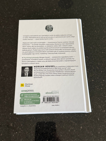 🇵🇱Polish Book - Morgan Housel - Psychologia Pieniedzy (Pieniędzy)