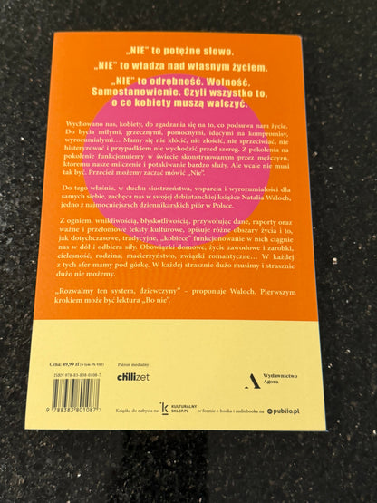 🇵🇱Polish Book - Natalia Waloch - Bo nie! Zacznij odmawiac i zyc po swojemu