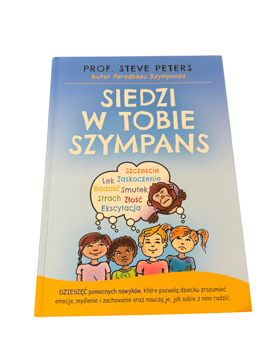 🇵🇱Polish Book - Prof. Steve Peters - Siedzi w Tobie Szympans