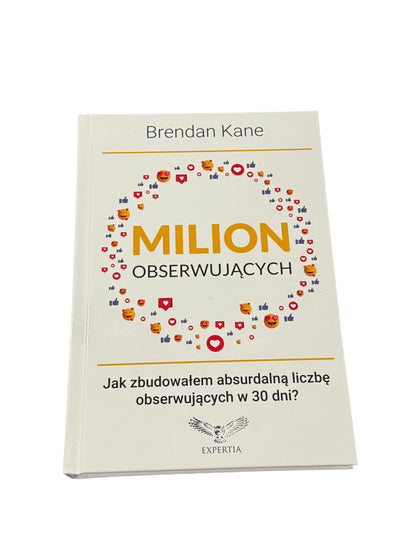 Polish 🇵🇱 Book - Brendan Kane - Milion Obserwujacych