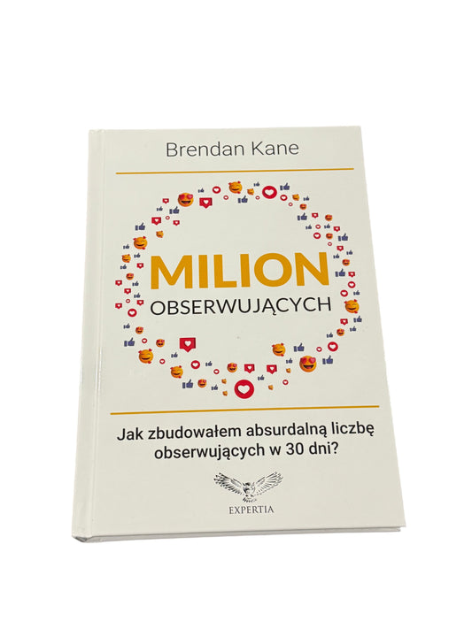 Polish 🇵🇱 Book - Brendan Kane - Milion Obserwujacych