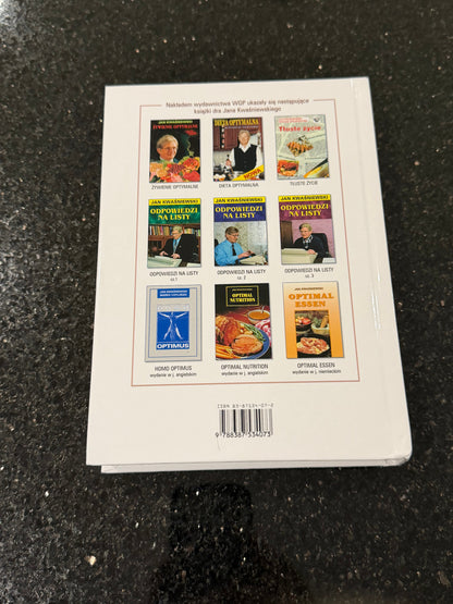 🇵🇱Polish Book - Dr.Jan Kwasniewski - Dieta Ksiazka Kucharska Przepisy