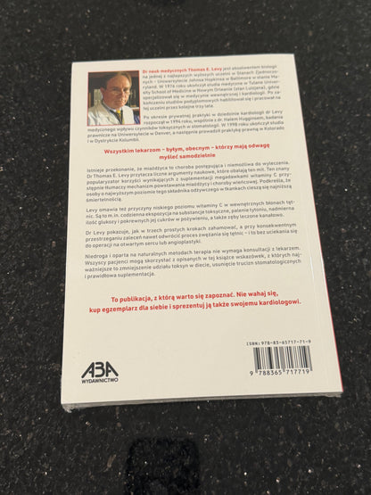 🇵🇱Polish Book - Thomas E.Levy - Miazdzyca (Miażdżyca) jest odwracalna