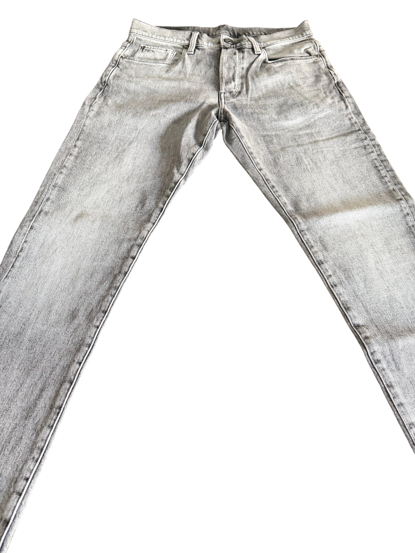 G - Star Mens Jeans 3301 Slim Burten Black/Grey Stretch Denim 32/30