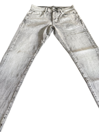 G - Star Mens Jeans 3301 Slim Burten Black/Grey Stretch Denim 32/30